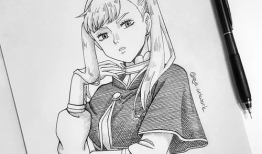 漫画速写动漫人物,捕捉光影中的青春风采